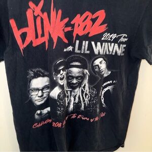 Blink-182 Lil Wayne 2019 Tour T-Shirt